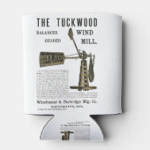 アンティークウィンドミルザトゥックウッドホワイトウォーターWis 1889 缶クーラー (裏面)