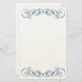 アンティークウェディング 便箋 (正面/裏面)