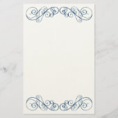 アンティークウェディング 便箋 (正面)