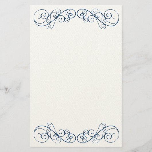 アンティークウェディング 便箋 (正面)