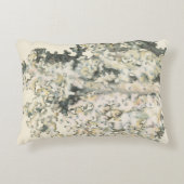 アンティークウォーターカラーサンゴ アクセントクッション (正面)