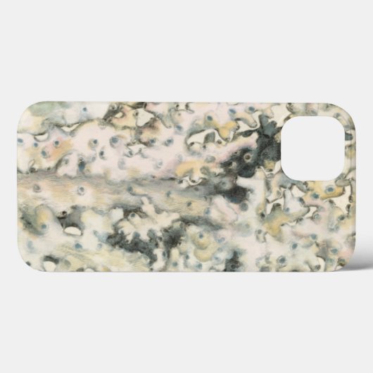 アンティークウォーターカラーサンゴ Case-Mate iPhoneケース (裏面 (横))