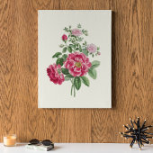 アンティークウォーターカラーボタニカルプリント ポスター