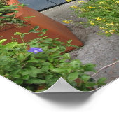 アンティークウォーターポンプホランドハウスフォトポスターアート ポスター (角)