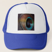 アンティークウズピーコックフェザーアイ キャップ (正面)