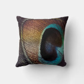 アンティークウズピーコックフェザーアイ クッション (裏面)