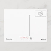 アンティークウズピーコックフェザーアイ ポストカード (裏面)