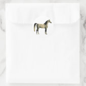 アンティークウマ – アラビア ラウンドシール (バッグ)