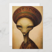 アンティークエイリアンポートレート 招待状 (正面/裏面)