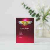 アンティークエジプトウィングスカラブ/コルヌコピアジュエル 名刺 (スタンド正面)