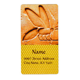 アンティークエジプトハニービーキーパー ラベル