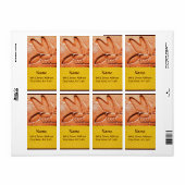 アンティークエジプトハニービーキーパー ラベル (フルシート)