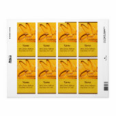 アンティークエジプトハニービーキーパー ラベル (フルシート)