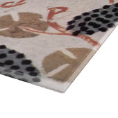 アンティークエジプトブドウとブドウつる植物 カッティングボード (角)