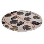 アンティークエジプトブドウとブドウつる植物 カッティングボード (角)