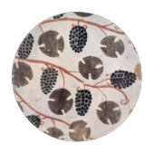 アンティークエジプトブドウとブドウつる植物 カッティングボード (正面)