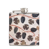 アンティークエジプトブドウとブドウつる植物 フラスク (正面)