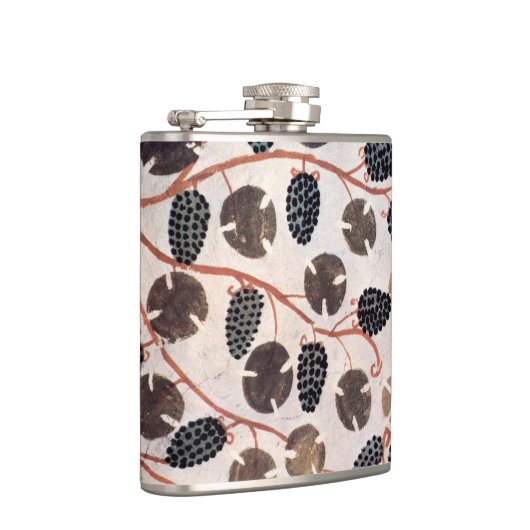 アンティークエジプトブドウとブドウつる植物 フラスク (右)