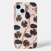 アンティークエジプトブドウとブドウつる植物 Case-Mate iPhoneケース (裏面)