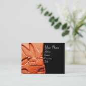 アンティークエジプト蜂蜜蜂の養蜂ワックスシール 名刺 (スタンド正面)