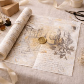 アンティークエフェメラ 薄葉紙