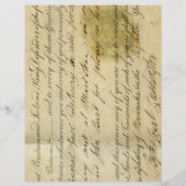 アンティークエフエマスクラップブック紙 (裏面)