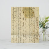 アンティークエフエマスクラップブック紙 (スタンド正面)