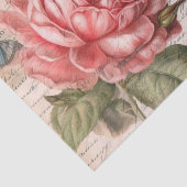 アンティークエレガンスバラとバタフライデクページ 薄葉紙 (詳細)