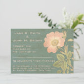 アンティークエレガントバラヴィンテージヴェルディグリスパティーナ 招待状 (スタンド正面)