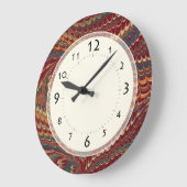 アンティークエレガントマーブルヴィンテージエドワーディアン紳士 ラージ壁時計 (傾斜)