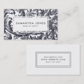 アンティークエンジェルケルブメイクアップアーティスト 名刺 (正面/裏面)