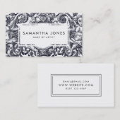 アンティークエンジェルケルブメイクアップアーティスト 名刺 (正面/裏面)