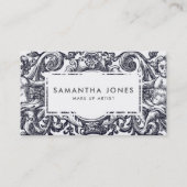 アンティークエンジェルケルブメイクアップアーティスト 名刺 (正面)