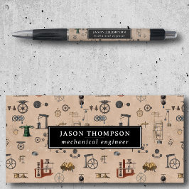 アンティークエンジニアリング機械科学カスタム ボールペン