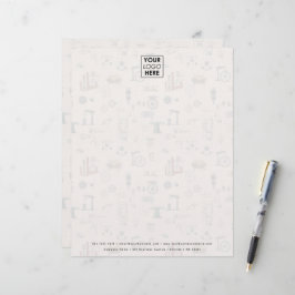 アンティークエンジニアリング機械科学カスタム レターヘッド