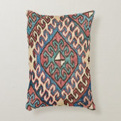 アンティークオリエンタルソマック刺繍デザイン アクセントクッション (正面(垂直))