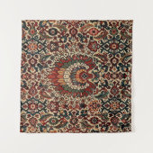 アンティークオリエンタルターキッシュペルシャカーペットラグ タペストリー (正面)