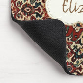 アンティークオリエンタルターキッシュペルシャカーペットラグ マウスパッド (コーナー)