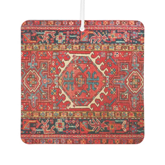 アンティークオリエンタルターキッシュペルシャカーペット カーエアーフレッシュナー (正面)