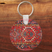 アンティークオリエンタルターキッシュペルシャカーペット キーホルダー (正面)