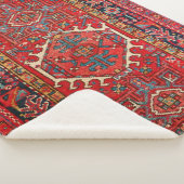 アンティークオリエンタルターキッシュペルシャカーペット シェルパブランケット (3/4)