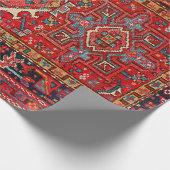 アンティークオリエンタルターキッシュペルシャカーペット ラッピングペーパー (角)