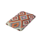 アンティークオリエンタルターキッシュペルシャラグカーペット バスマット (アングル)