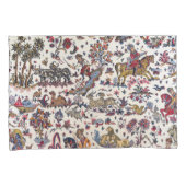 アンティークオリエンタルターキリムラグ 枕カバー (正面右)