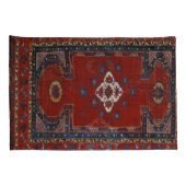 アンティークオリエンタルペルシャトルコカーペット 枕カバー (裏面-右)