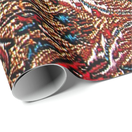 アンティークオリエンタルペルシャ模様 ラッピングペーパー (ロールコーナー)