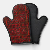 アンティークオリエンタルラグデザイン 鍋つかみ (正面/裏面)