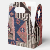 アンティークオリエンタルレッドトルコペルシャカーペット フェイバーボックス (オープン)