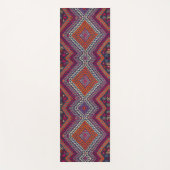 アンティークオリエンタル伝統的アルメニアドルパターンラグ ヨガマット (正面)