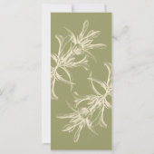 アンティークオリーブフローラブライダルルンチョン (裏面)